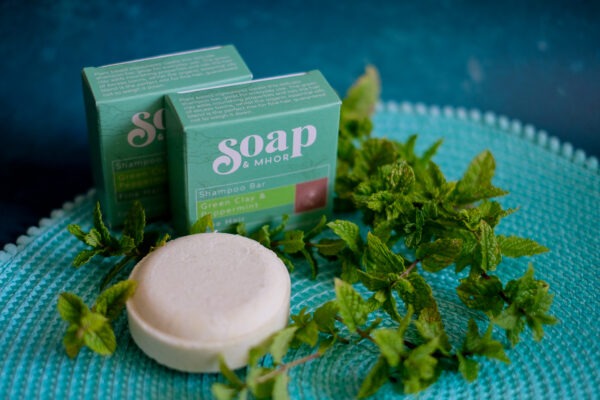Green Clay & Peppermint Shampoo Bar