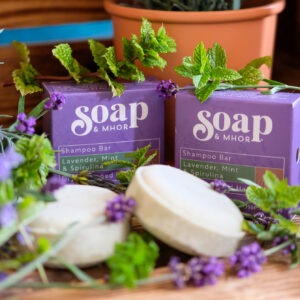 Lavender Mint & Spirulina Shampoo Bar